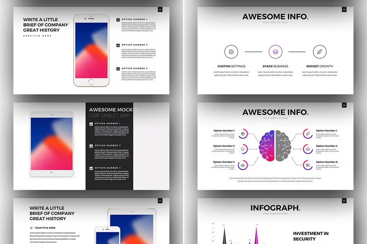 Stack PowerPoint Template, a Presentation Template by iHemalaya (Photo 10 of 11)