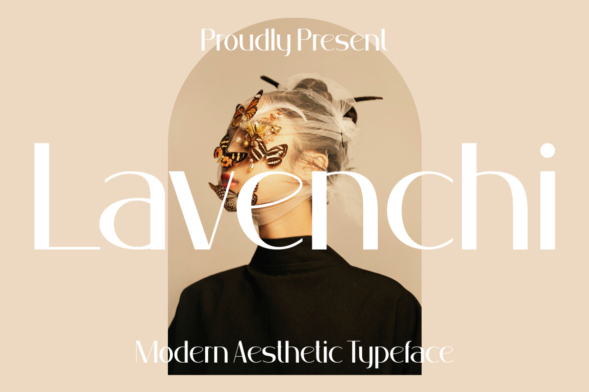 Lavenchi, a Serif Font by maxstrim_graphich