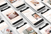 Instagram Stories |WarmPeachGlitter, a Social Media Template by TheLegacyBrandingCo (Thumbnail 5 of 5)