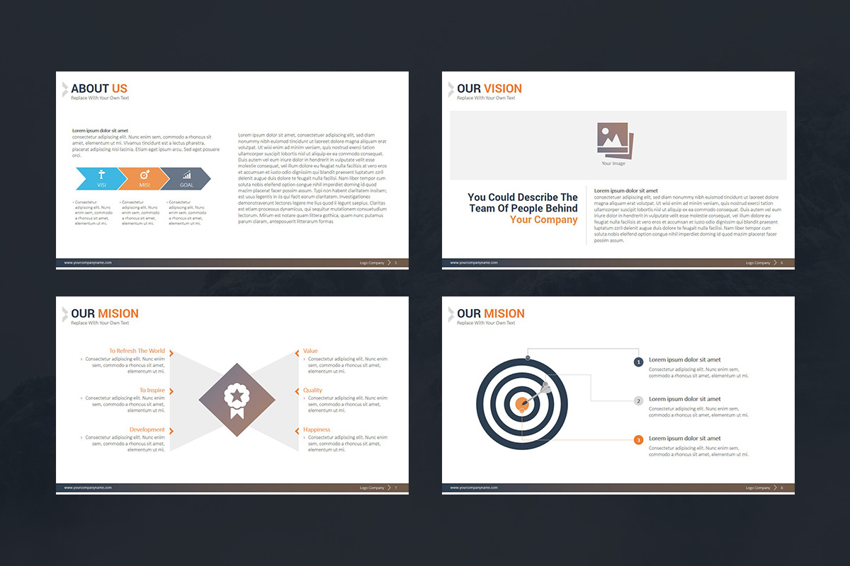 Moory Company Powerpoint, a Presentation Template by Stock Shape (Photo 3 of 4)