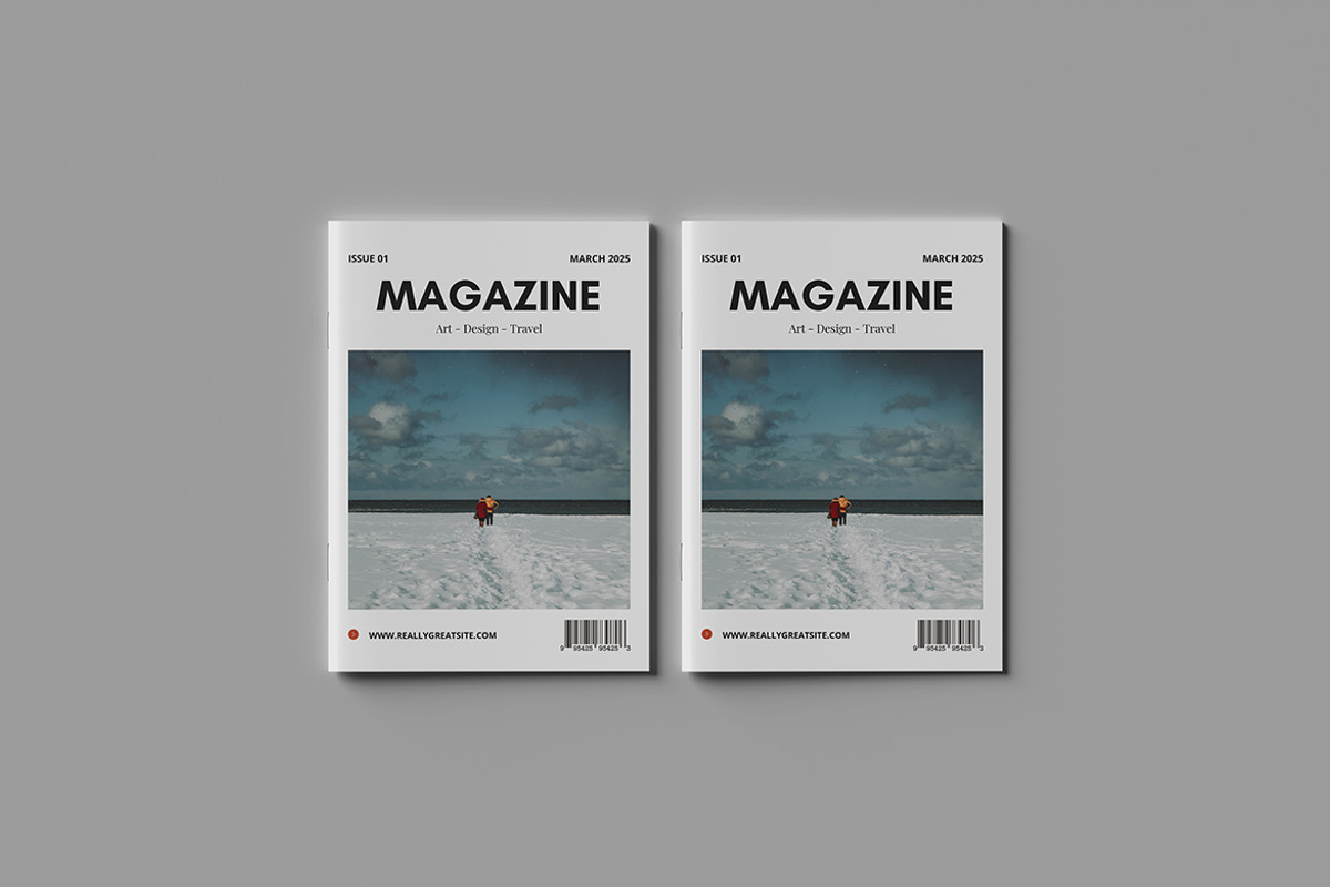 A4 Magazine Mockup, a Books & Magazine Mockup by Squashy Creative Studio (Photo 3 of 5)