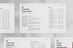 Annual Report Brochure Template