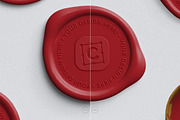 Wax Seal Close‑Up Mockup, a Product Mockup by Custom Scene (Thumbnail 9 of 11)