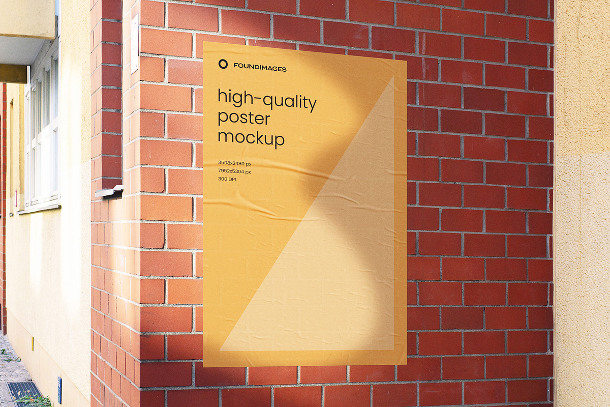 Urban Poster Mockup Template Bundle, an Advertising Mockup by FoundImages (Photo 41 of 52)