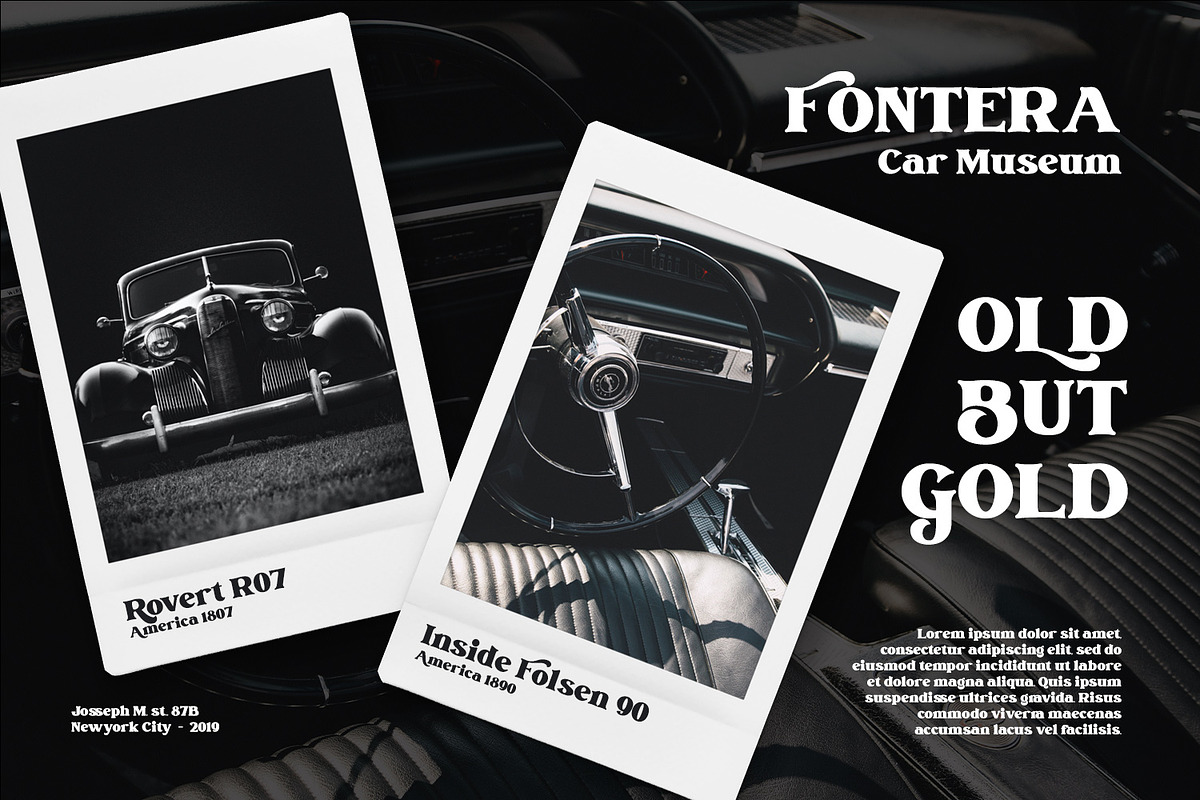 Vintage Rovery, a Serif Font by Vintage Division (Photo 3 of 10)