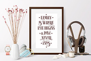 Family Quotes SVG cut files. Bundle, an Object Graphic by Zoya Miller (Thumbnail 8 of 14)