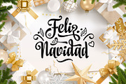 Feliz Navidad svg Spanish Christmas, an Object Graphic by Zoya Miller (Thumbnail 4 of 11)