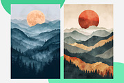 Contemporary Boho Style Landscape, a Nature Photo by shahsoft (Thumbnail 2 of 2)