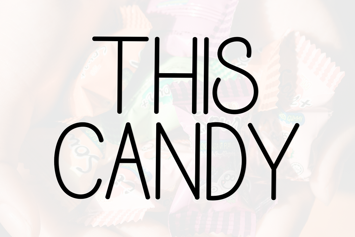 Boho Candy, a Serif Font by FreshTypeINK (Photo 4 of 8)