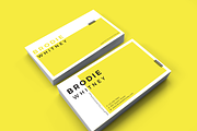 Brodie Whitney Business Card, a Business Card Template by D | S Creative Design (Thumbnail 5 of 5)