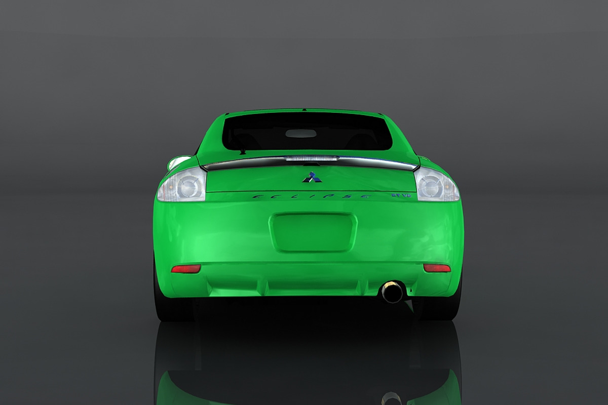 Mitsubishi Eclipse GT, a Cars & Vehicle 3D Model by valtriiu (Photo 6 of 12)