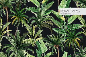 Royal Palms, Patterns & Motifs!