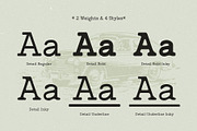 Untold History - Typewriter Font, a Serif Font by Arterfak Project (Thumbnail 7 of 13)
