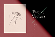 Female Figures Line Drawings, a Person Illustration by Delightful Design (Thumbnail 2 of 6)