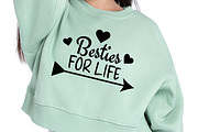 Besties Forever SVG Bundle, a Graphic by M9 Design (Thumbnail 4 of 9)