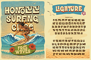 Nestafu - Hawaiian Display Font, a Sans Serif Font by Burntilldead (Thumbnail 5 of 12)