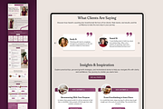 Life Coach & Therapy Website, a Wix Template by Kitteeh (Thumbnail 14 of 20)