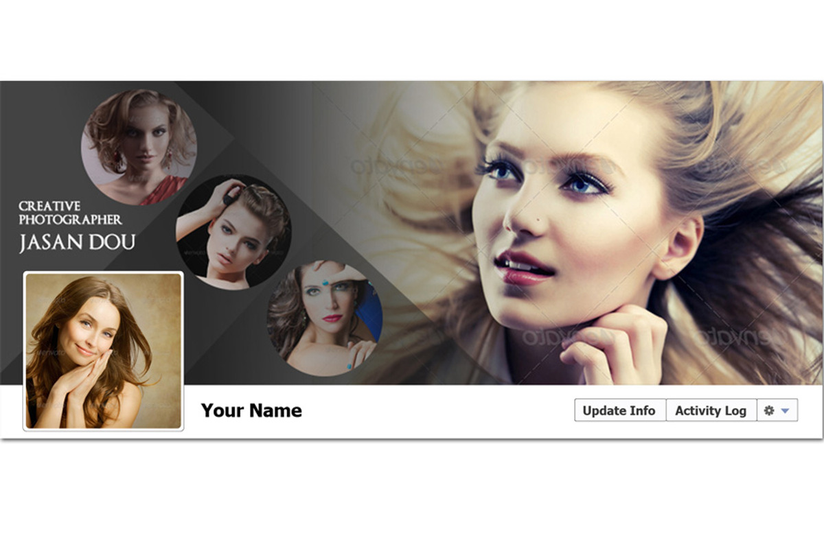 Photography facebook timeline 5 in 1, a Social Media Template by Template Shop (Photo 2 of 6)
