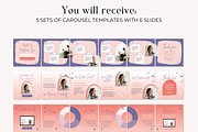 Instagram Carousel Post Bold Canva, a Social Media Template by HerstedHertz (Thumbnail 3 of 10)