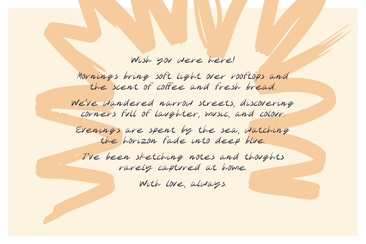 Proto Handscript, a Font by Crafted by AKD (Photo 9 of 10)