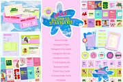 Bold Business Branding Starter Kit, a Branding & Logo Template by Hell Yeah Designs (Thumbnail 1 of 17)