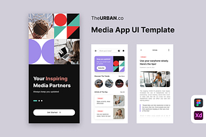 TheURBAN.co - Media Website UI Kit