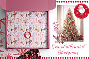 Grandmillennial Christmas graphic., an Object Graphic by ma_i_vi (Thumbnail 9 of 9)