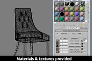 Baker Ritz Dining Chair, a Furniture 3D Model by WidhiMuttaqien (Thumbnail 6 of 9)