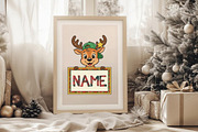 Personalized Christmas Kids Name Png, an Illustration by Libby Wishes (Thumbnail 6 of 9)