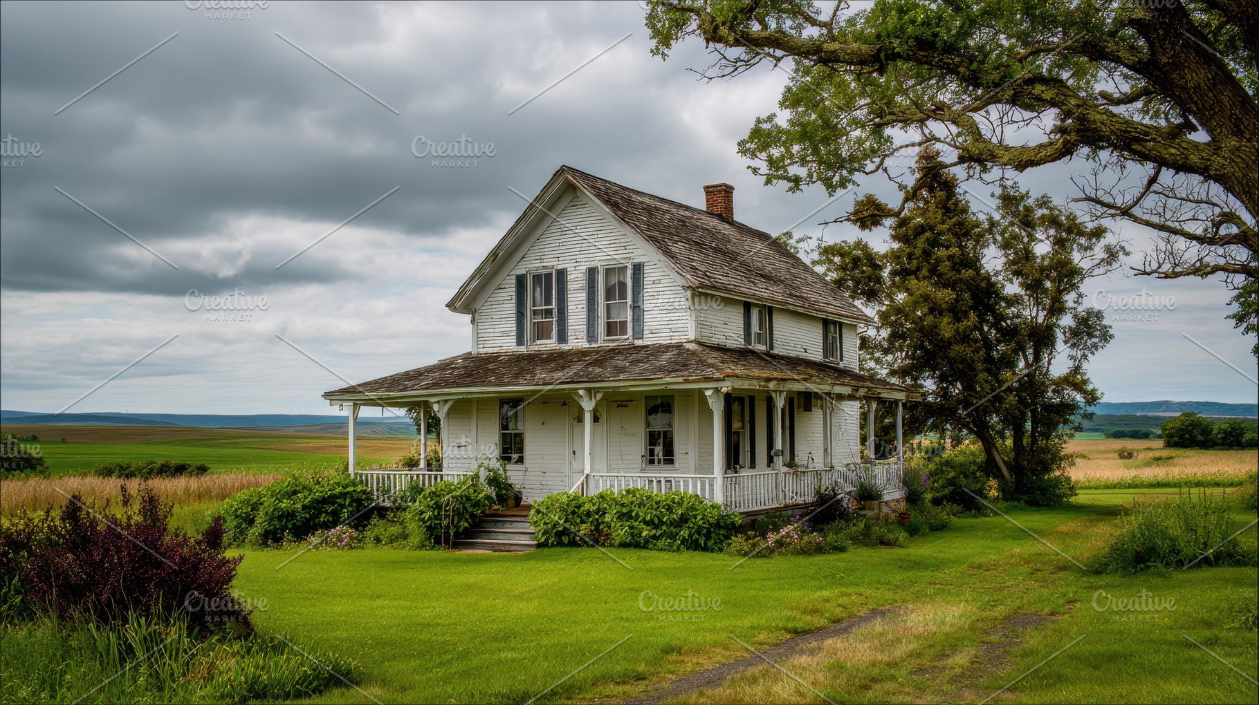 Charming old farmhouse, a Photo by Pavel_design