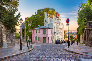 Montmartre in paris france featuring france, paris, and morning, an Architecture Photo by kavalenkava