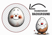 Happy Easter Egg Clipart, an Illustration by Libby Wishes (Thumbnail 4 of 6)