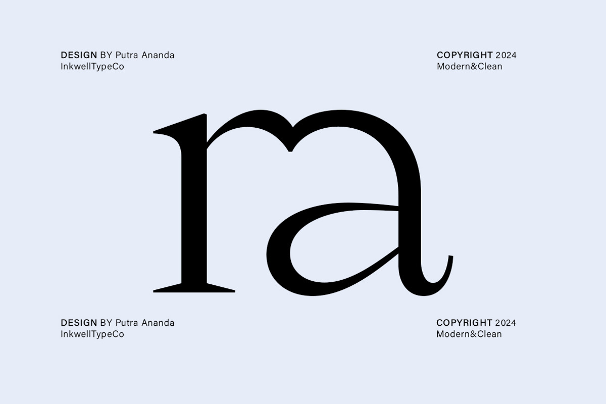 Rouncile - Clean Display Serif, a Serif Font by InkwellTypeCo (Photo 5 of 11)