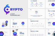 CRYPTO Powerpoint Template (Light), a Presentation Template by ShapeSlide (Thumbnail 1 of 17)