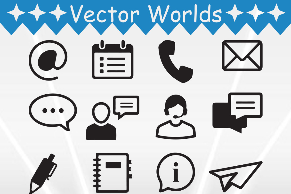 Support Contact Svg, Contact Svg, an Object Graphic by VectorWorlds (Photo 2 of 3)