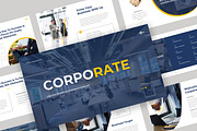 Corporate Powerpoint Template, a Presentation Template by Jaruka (Thumbnail 1 of 5)