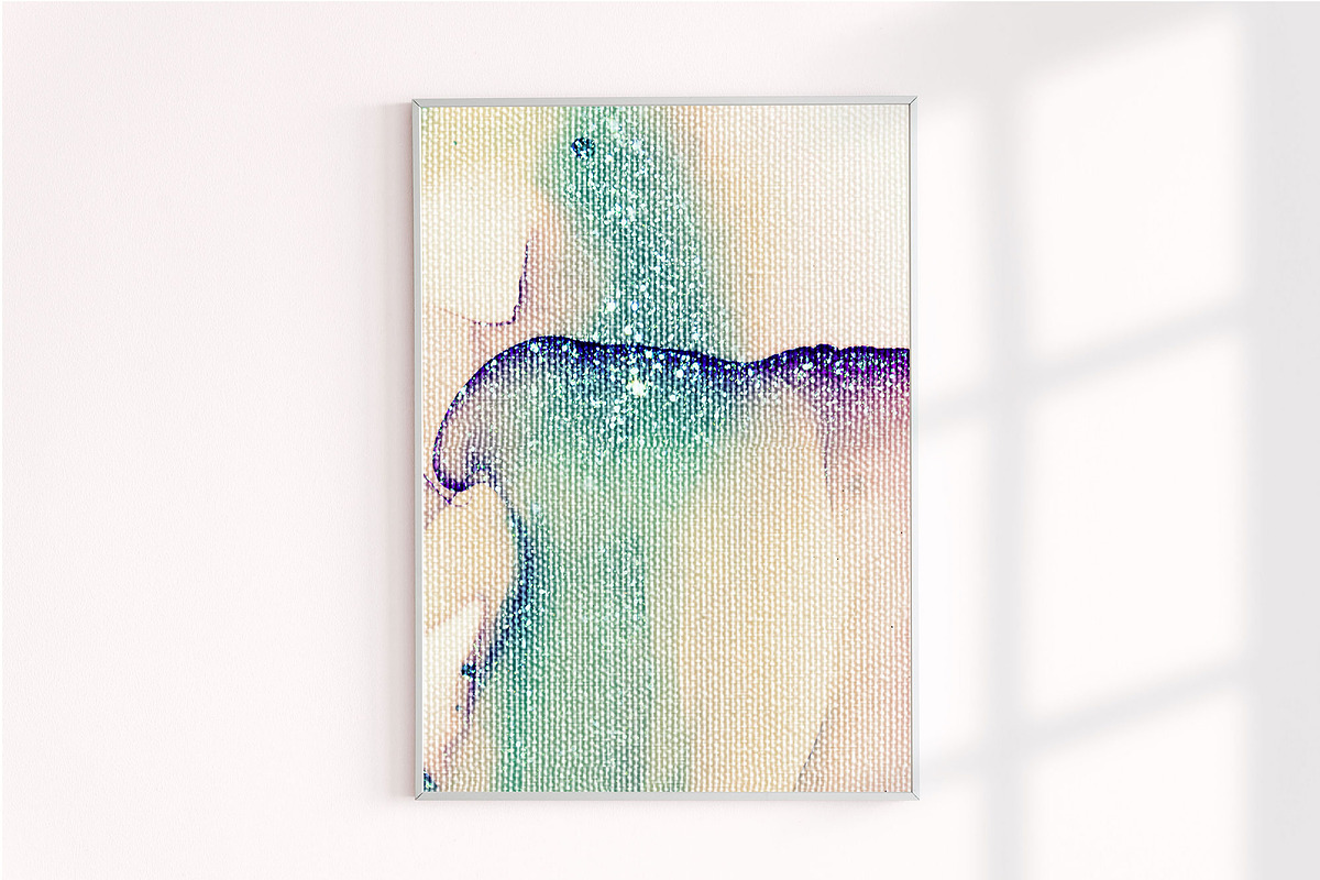 Alcohol Ink Canvas Texture, a Texture Graphic by sibel dayı (Photo 2 of 4)