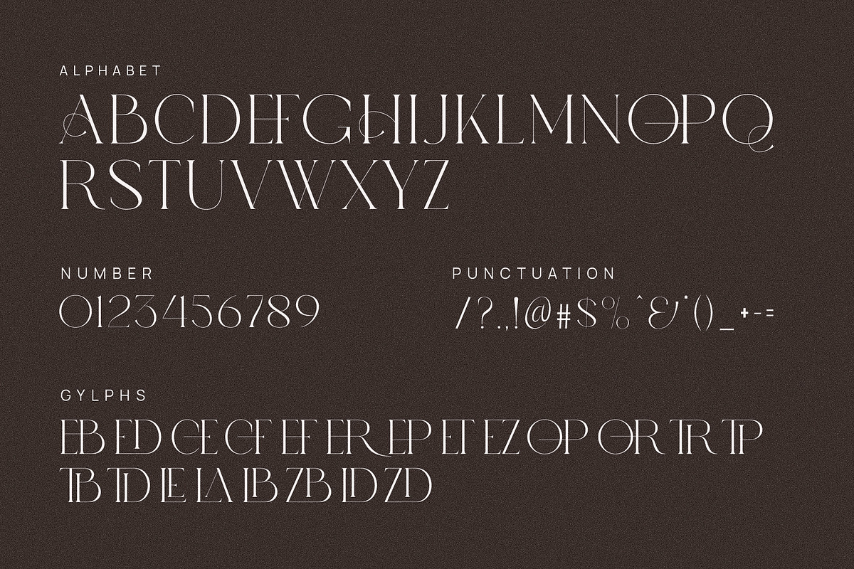 Herqin Elegant Ligature Serif Font, a Serif Font by Perfectype (Photo 6 of 6)