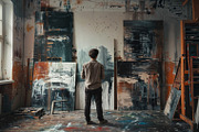 85 Artists in studio, an Arts & Entertainment Photo by Handmadefont (Thumbnail 9 of 88)