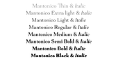 Mantonico, a Serif Font by Pepper Type (Thumbnail 2 of 14)