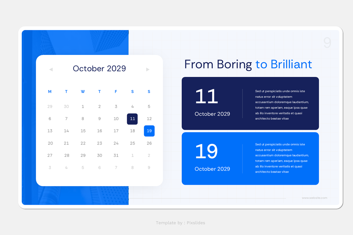 Agenda Infographics Keynote, a Presentation Template by Pixslides (Photo 3 of 7)