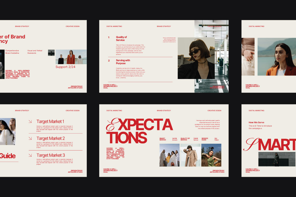 Budapest - Brand Guidelines PPT, a Presentation Template by Antelope Studio (Photo 3 of 8)