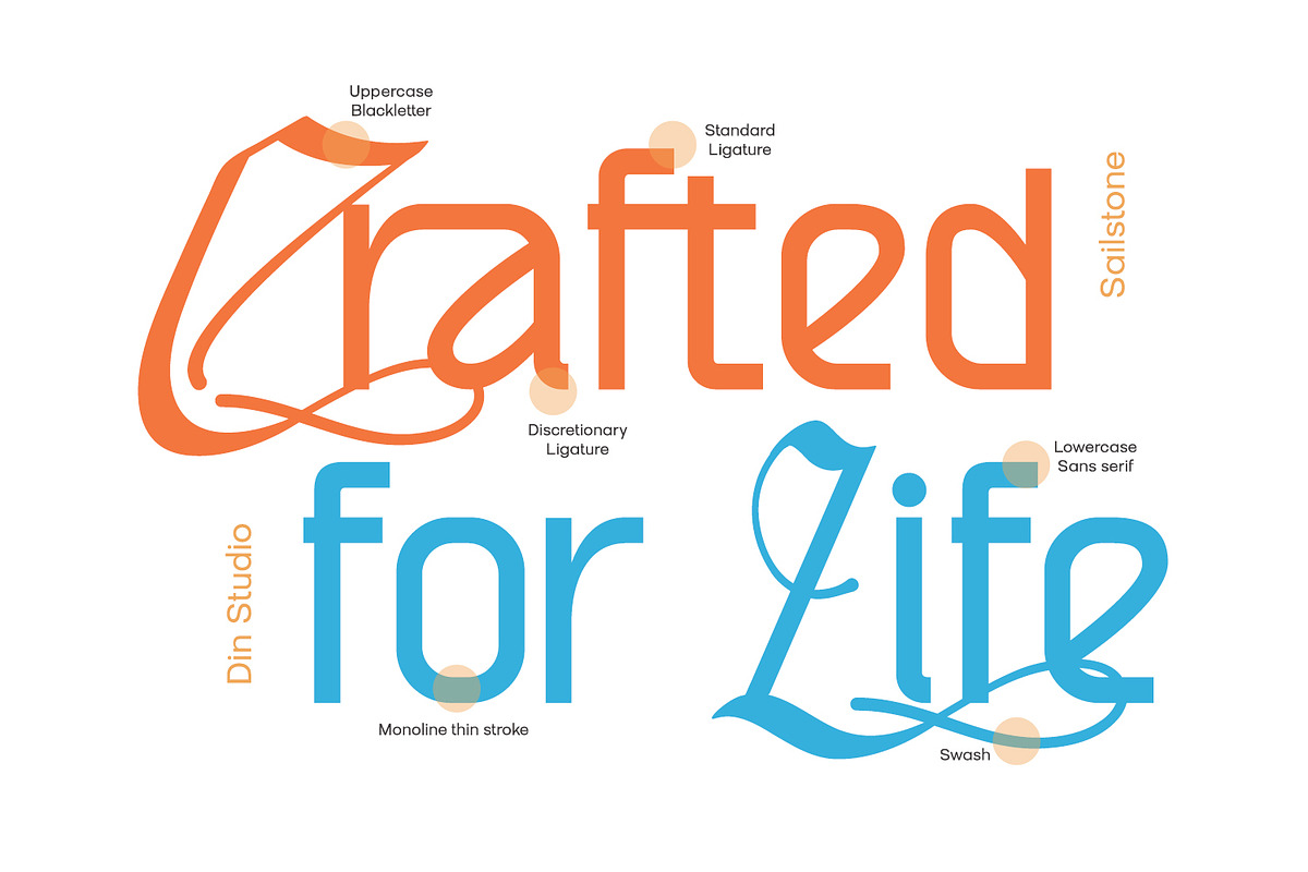 Sailstone, a Sans Serif Font by din-studio.com (Photo 11 of 12)