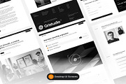 Gristudio - Portfolio UI Kit, an UI Kit Template by Lumina_ui_ux202 (Thumbnail 5 of 7)
