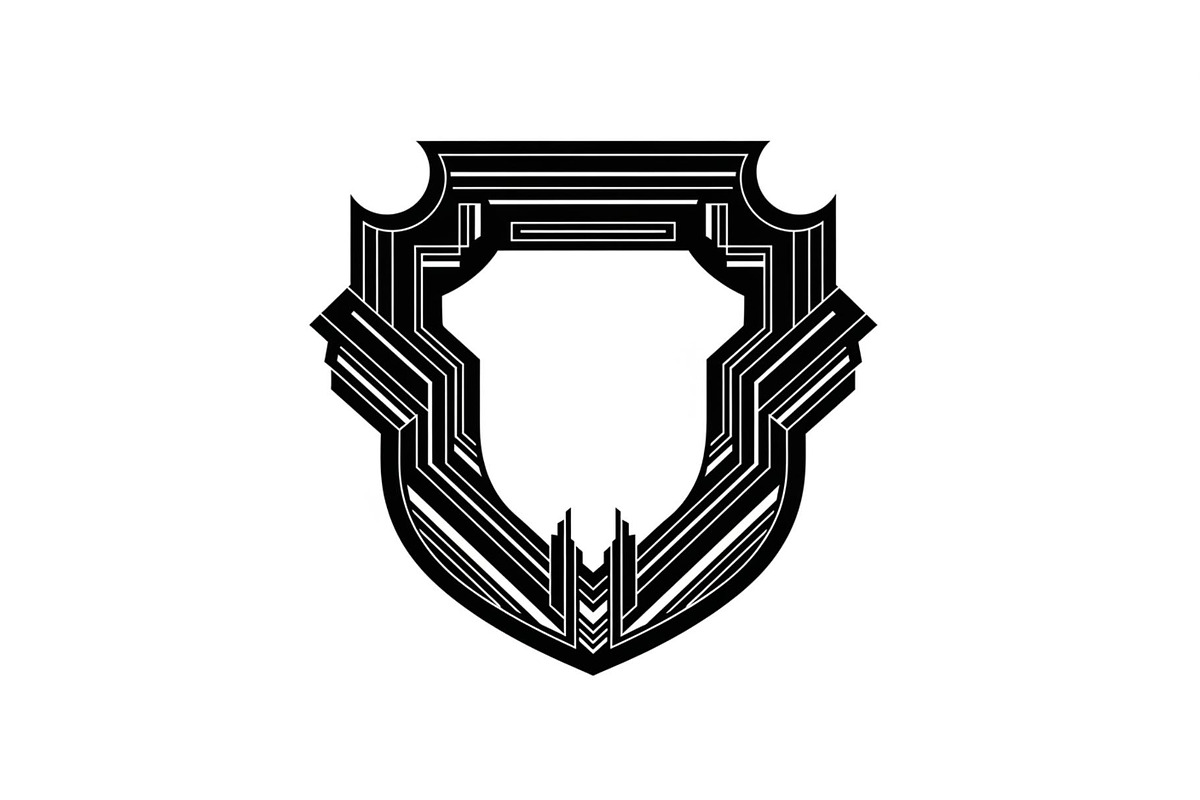 Art Deco Shield Frame SVG Bundle, an Illustration by Creativeshirt (Photo 16 of 31)