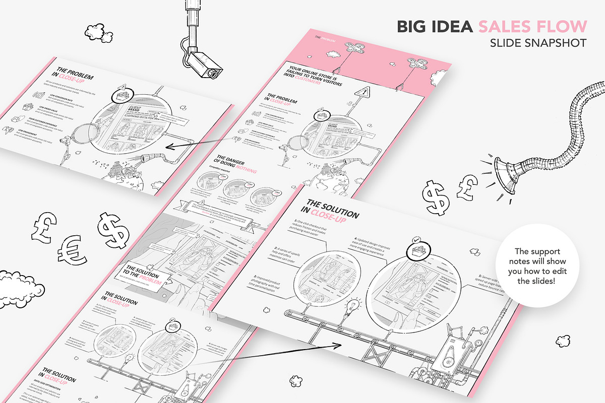 Pro-Draw Pitch Deck Presentation, a Presentation Template by Drawn By My Actual Hand (Photo 3 of 13)