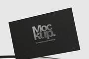 Metalic Business Card Mockup, an Advertising Mockup by Mockthethics. (Thumbnail 2 of 2)