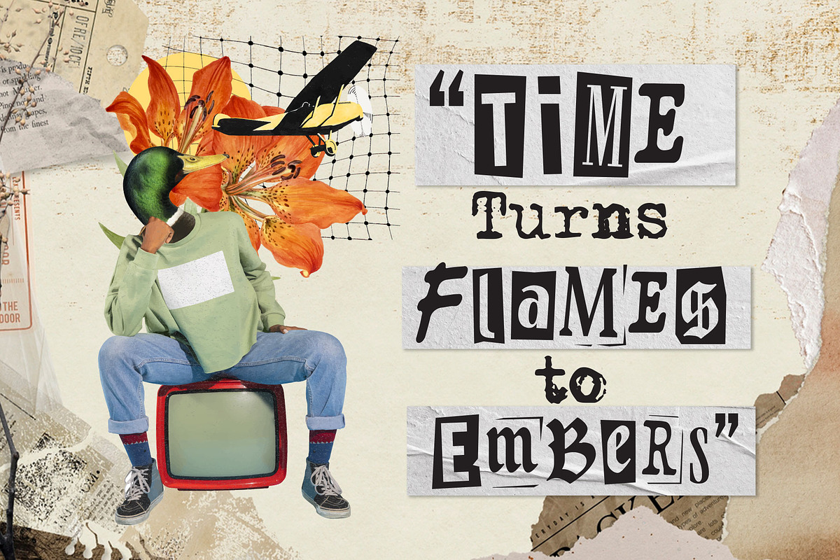 Retroma Vibes - Mixed Font, a Font by Arterfak Project (Photo 6 of 10)