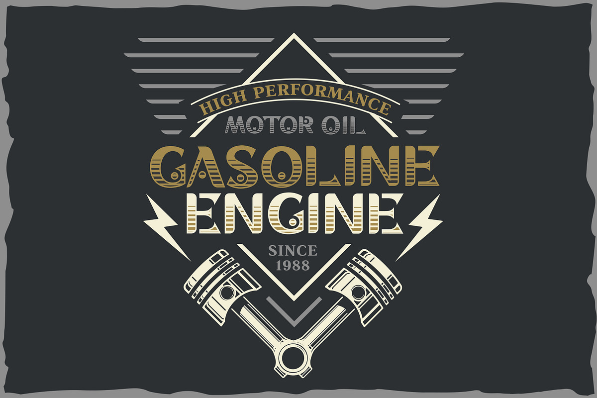 Seignior - vintage font, a Slab Serif Font by Fractal fonts & graphics (Photo 4 of 7)