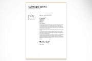 Resume and Letter of Introduction, a Resume Template by McLittle Stock (Thumbnail 3 of 3)